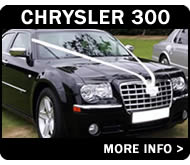 Chrysler 300C wedding car